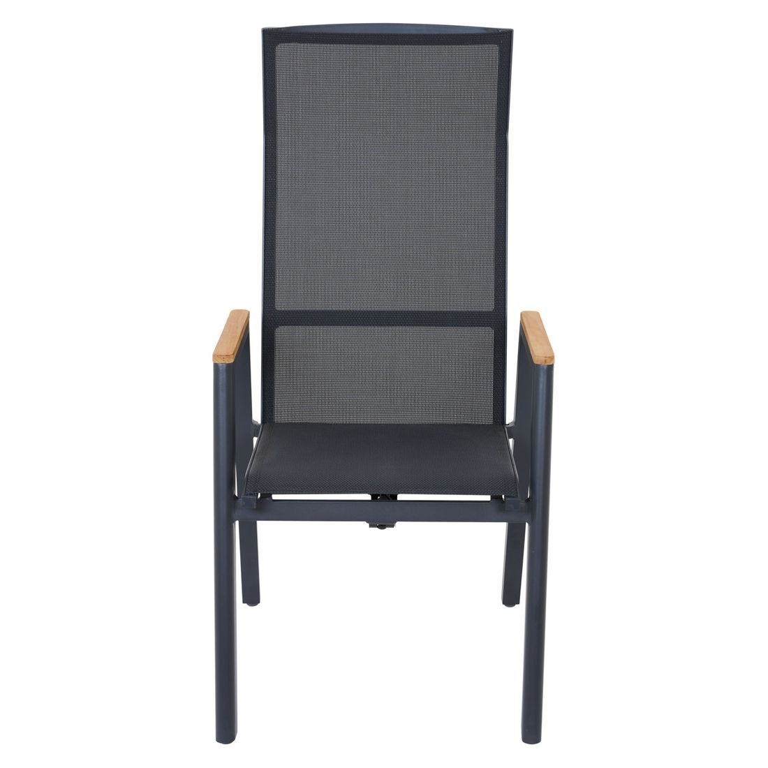 Siena Garden Bologna Stacking Chair Adjustable Aluminium/Textilene