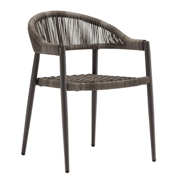 Acamp Brooklyn Stacking Chair Aluminium/Rope