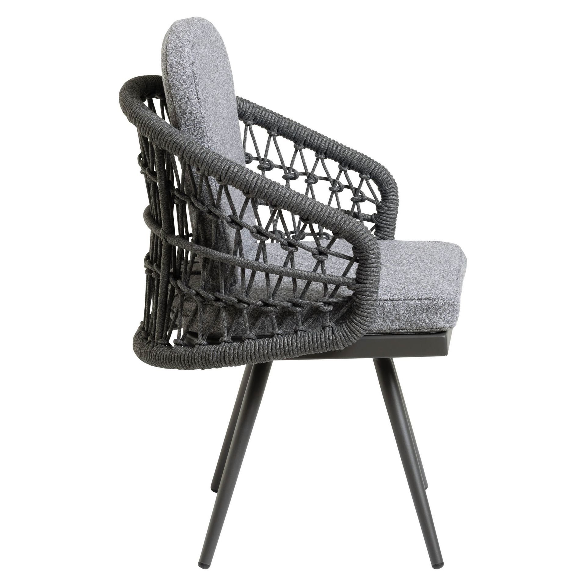 Interliving 7012 Armchair Aluminium/Rope/Olefin
