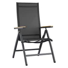 OUTLIV. Kobe Folding Chair Adjustable Aluminium/Textilene