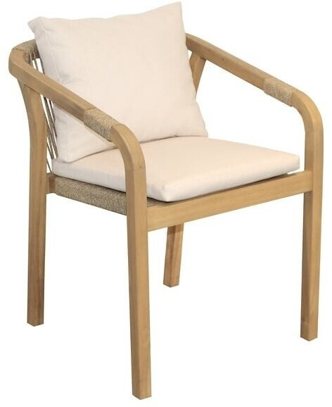 OUTLIV. Amelie Armchair Acacia/Rope/Spunpolyester